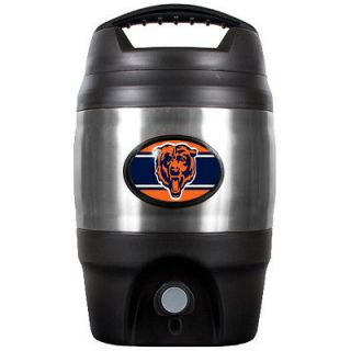Chicago Bears NFL Insulated Plastic & Stainless Steel 1 Gallon