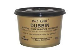GOLD LABEL   DUBBIN   WATERPROOFING leather softener and waterproofer