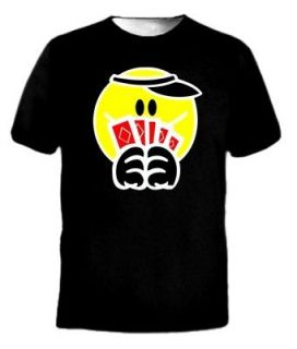 Poker Smiley Face Smile Cards Cool Ace Dimonds T Shirt