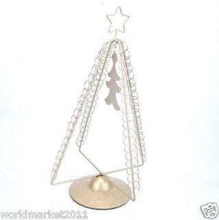 Newly listed New Golden Wrought Iron Christmas Decoration Tree Tower