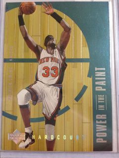 PATRICK EWING 1999 UPPER DECK POWER IN THE PAINT #P9