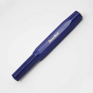 Kaweco Classic Sport Fountain Pen, Blue, Double Broad Nib