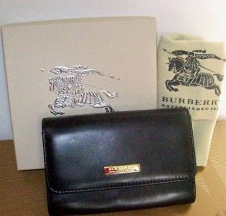 BURBERRY MOLLY WALLET IN BLACK BRAND NEW WITH GIFT BOX MADE IN ITALY