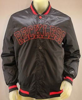 Young & Reckless Game Time Black Medium Jacket w/ Red Logo