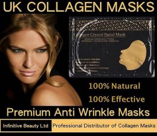 Gold Crystal Face Masks Anti Ageing Skin Care Gold Wrinkles Line