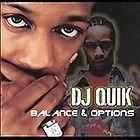 Balance & Options [PA] by DJ Quik (CD, May 2000, Arista