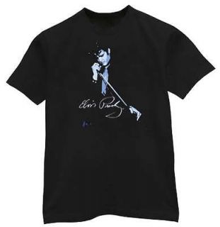 Elvis Presley Blue Moon Black Tee Shirt T shirt