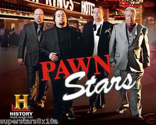 Pawn Stars Richard Harrison Rick Harrison Corey Harrison Chumlee 8x10