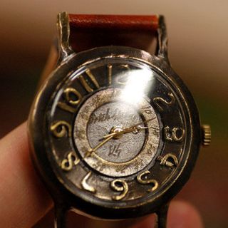SteamPunk Watch ANTIQUE handmade watches ULTRA SLIM