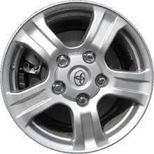2012 Toyota Tundra 18X8 Factory oem 5 spokes all painted silver wheel
