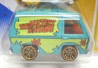 Hot Wheels Team 2012 #38 Scooby Doo Mystery Machine Van New Short Card