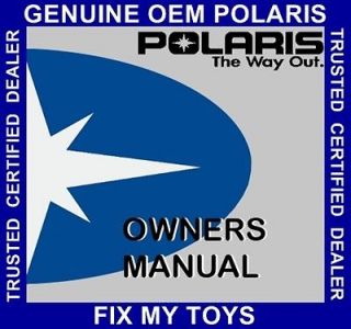 OEM 2007 Polaris Ranger XP 700 EFI 4x4 6x6 Owners Manual 9920636