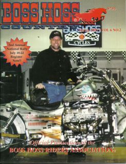 BOSS HOSS COUNTRY Motorcycle Magazine, 2001 Volume 6, # 2, Daytona