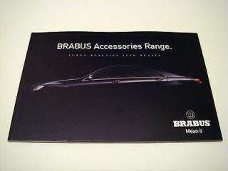 Mercedes . Brabus Accessories Range . 2010 Sales Brochure