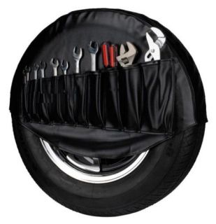 VW Beetle Karmann Ghia T1 Spare Wheel Tire Cover Black Tool Bag OEM