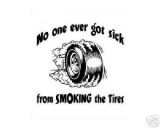 SALE  ratrod Mag wheel Anti smoking tire funny car shirt rare M L XL