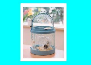 Hamster Cage Gerbil Cage Carrier Cage Blue DW 302
