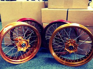 Supermoto Wheels DNA KTM Orange
