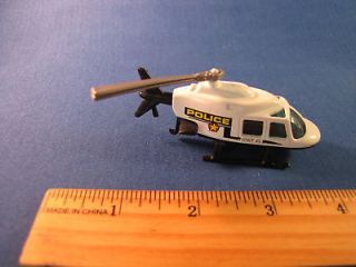 1989 UNIT POLICE HELICOPTER MATTEL HOTWHEELS MALAYSIA