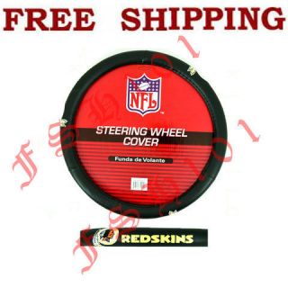 New NFL Washington Redskins Car Truck Steering Wheel Cover