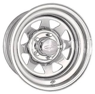 Wheel 75 Series Chrome 8 Spoke Wheel 16.5x9.75 8x6.5 BC Set of