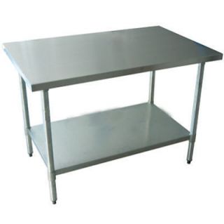 New Commercial Stainless Steel Work Prep Table 24 x 48 NSF