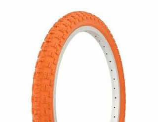 20 x 2.125 Orange Chain Link Bicycle Tire Bike Freestyle Fixie BMX