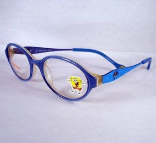 Nickelodeon OB20 BLUE Sponge Bob Eyeglass Children Kids Eyewear Frame