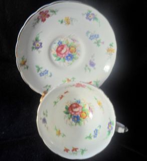 Vintage Cup & Saucer Tuscan Fine English Bone China Made in England