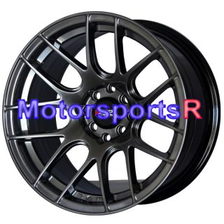  530 Chromium Black Concave Rims Wheels 4x100 84 87 88 90 91 BMW E30
