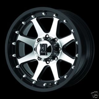 18 Black Rims 8 Lug Wheels 8x180 2011 2012 2013 GM Trucks Chevy XD