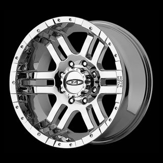  METAL CHROME WITH 33X12 50X20 FEDERAL COURAGIA MT TIRES WHEELS RIMS