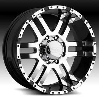 American Eagle style 079 wheels rims, 18x9, 6x5.5, superfinish/black