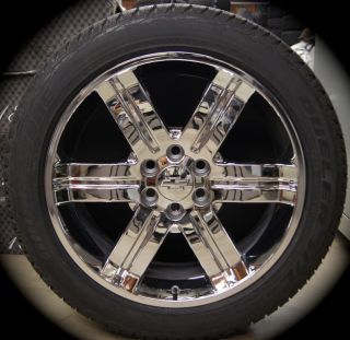 Sierra Cadillac Escalade Chrome 22 Wheels Rims Tires CK919