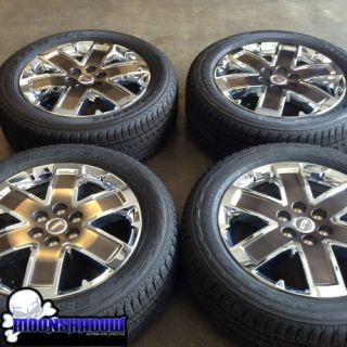 Chrome GMC Acadia Denali Wheels Rims Tires Factory Stock 5471