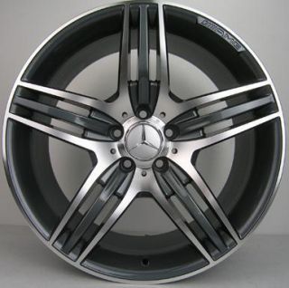 19 Wheels for Mercedes C250 C300 C350 E350 E550 2008 2012 Rims Lugs