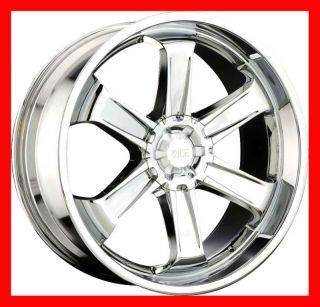 24 Chrome Wheels Rims Ford F 150 Expedition Lincoln Navigator 5x135