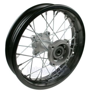 Motocross Black 12 inch SDG Rear Wheel Rim Pit Bike Fits All The Later