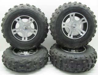  Cat ATV Set of 4 Razr 4 Speed Tires Wheels Rims New 25x8R12 25x10R12
