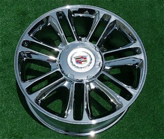 Cadillac Escalade Platinum Chrome Exact GM Style 22 inch Wheels