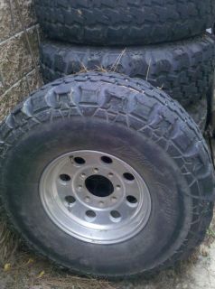 37 Tires Mounted on 16 5 Rims 8x6 5 Bolt Pattern H1 Take Offs