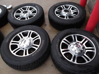 20 Ford F250 F350 Platinum Edition Wheels Tires Rims Michelin