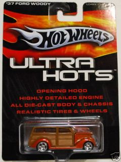 Hot Wheels Ultra Hots 37 Brown Ford Woody Hi Detailed