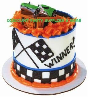 Hot Wheels Thrill Ride Cake Decoration Topper Set