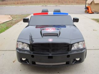 Dodge Charger Police Cruiser 12 Volt Power Wheels Ride On