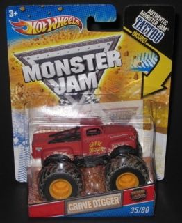 HOT WHEELS Monster Jam Grave Digger Tattoo Series 35 of 80 1 64 scale