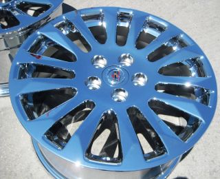 18 Factory GM Cadillac cts Coupe Chrome Wheels Rims 2010 2013