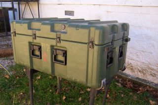 Military Container with Wheels Medical 42x26x20 Army Medic