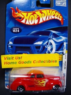 Hot Wheels 2002 First Editions 40 FORD COUPE Collector #024 #12 of 42