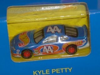 1996 HW 44 Kyle Petty Blue Box Hot Wheels Racing